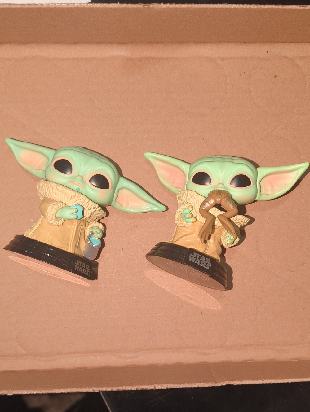 Funko Grogu Star Wars The Child Green and Tan Pop! Star Wars Two-Pack